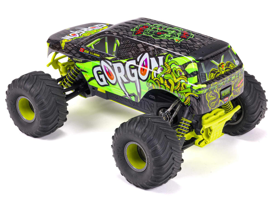 Gorgon 2wd MT 1/10th RTR with Battery/Charger - Yellow