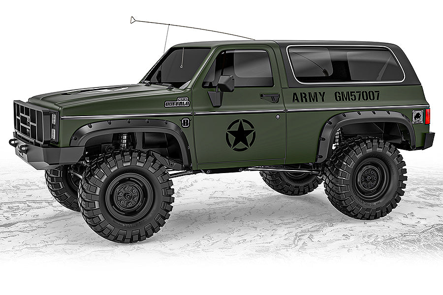 Buffalo (Military) GS02F 1/10th Rock Crawler TS Kit *
