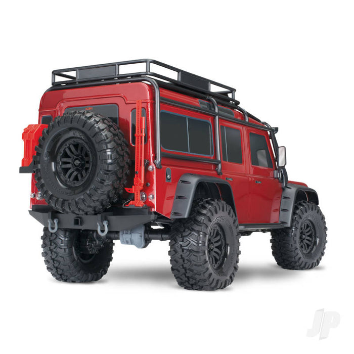 TRX-4 Land Rover Defender 1/10th 4WD Electric Trail Crawler - Red *
