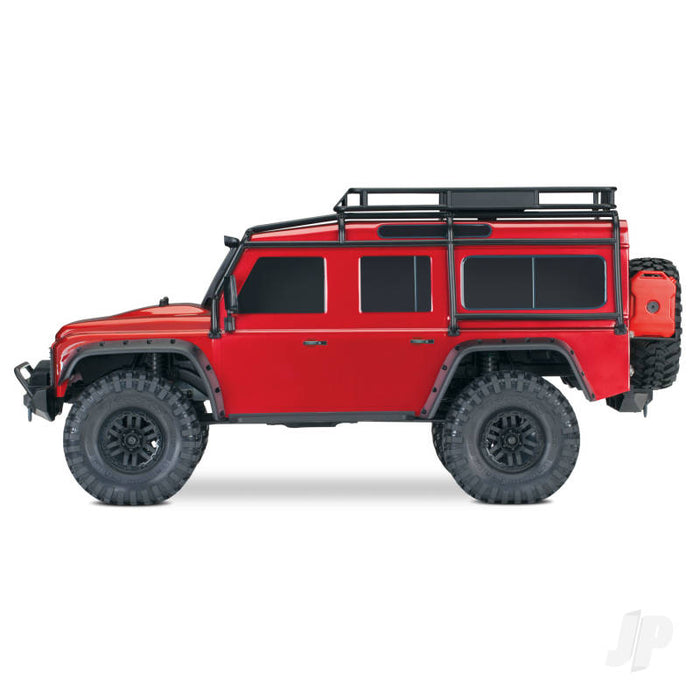 TRX-4 Land Rover Defender 1/10th 4WD Electric Trail Crawler - Red *