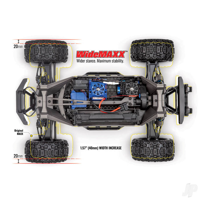 Maxx 1/10th 4x4 Electric Brushless Monster Truck RTR - Red WideMaxx