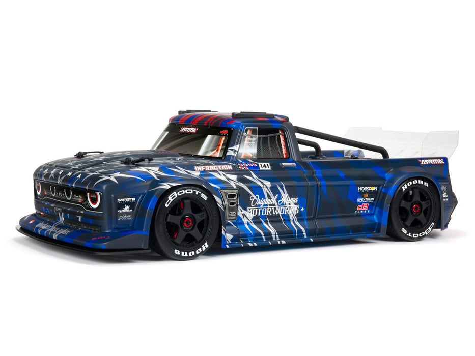 Infraction 6S BLX RTR 1/7th Electric Truck - Blue