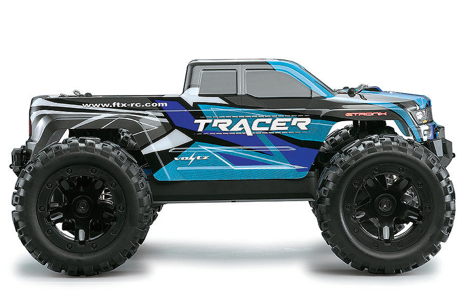 Tracer 1/16th Electric 4WD Monster Truck Ready To Run - Blue