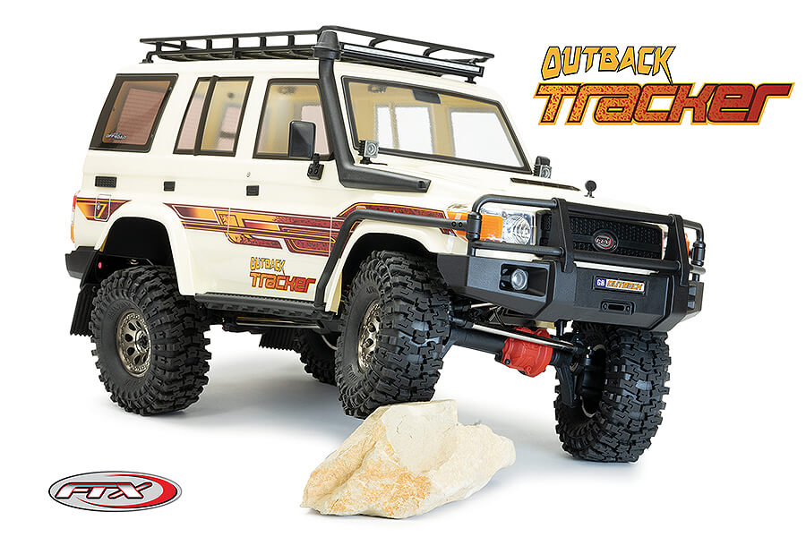 Outback Tracker 4x4 1/10th Trail Crawler Ready To Run - White