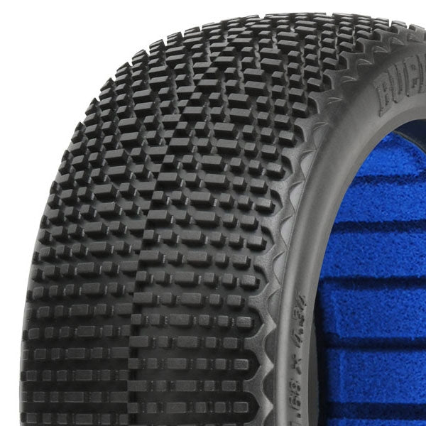 Buck Shot M3 Soft 1/8th Off Road Buggy Tyres & Insert - 1pr