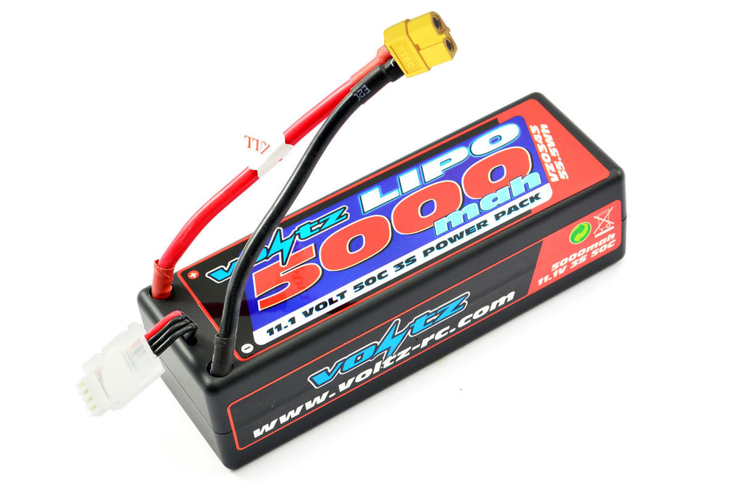 5000mah Hard Case 11.1V 50C 3S Lipo Battery Stick Pack with XT60