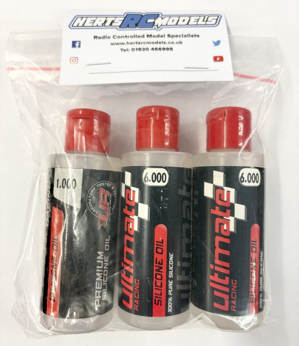 Special Offer 3 Pack of Diff Ultimate Oils 1K/6K/6K