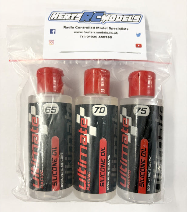 Special Offer 3 Pack of Shock Ultimate Oils 65/70/75