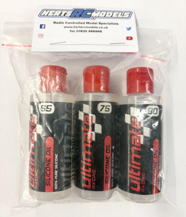 Special Offer 3 Pack of Shock Ultimate Oils 65/75/80