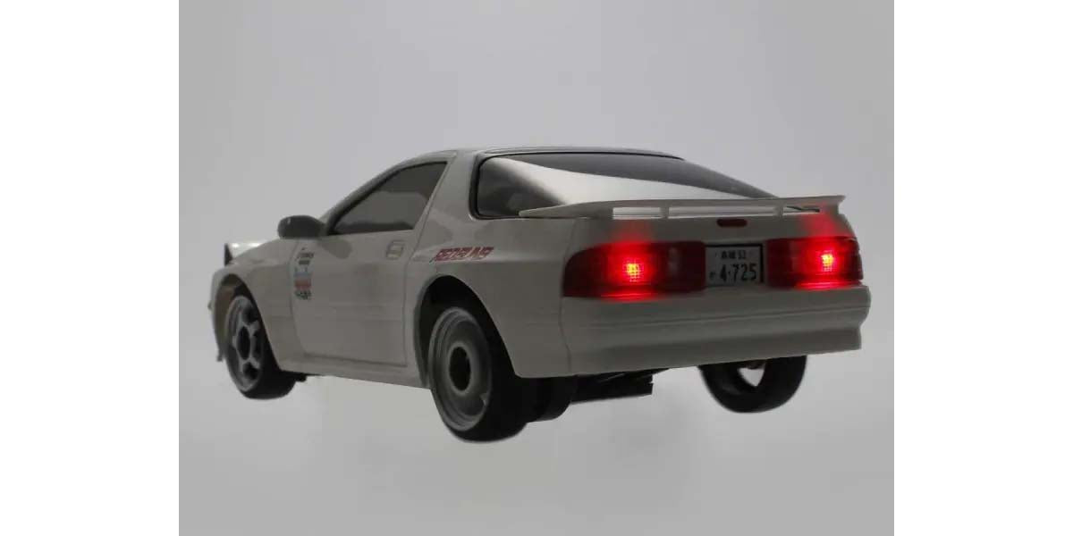 First Mini-Z 1/28th Initial D Mazda Savanna RC-7 FC3S White