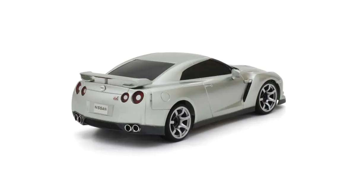 First Mini-Z 1/28th Initial D Nissan GT-R R35 Silver