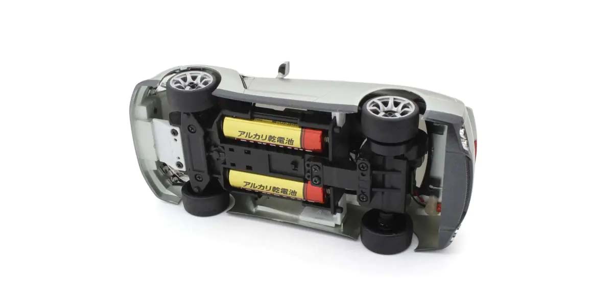 First Mini-Z 1/28th Initial D Nissan GT-R R35 Silver