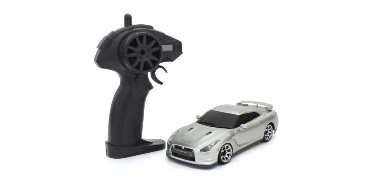 First Mini-Z 1/28th Initial D Nissan GT-R R35 Silver