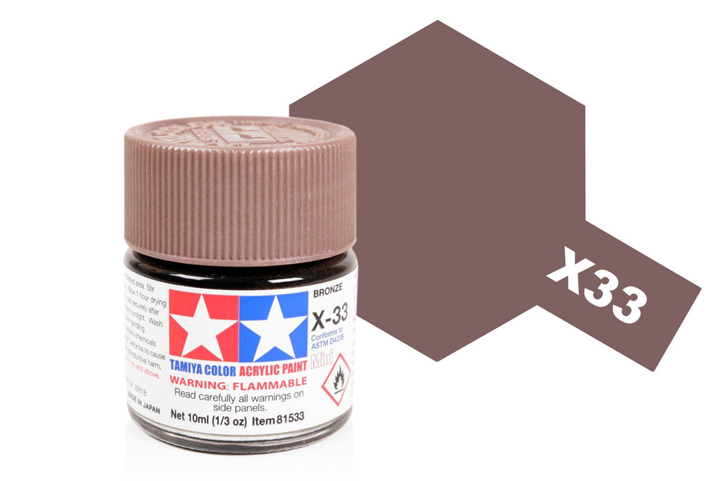 Acrylic Mini X-33 Bronze Paint