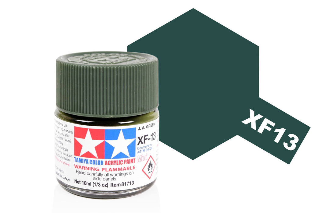 Acrylic Mini XF-13 J.A Green Paint