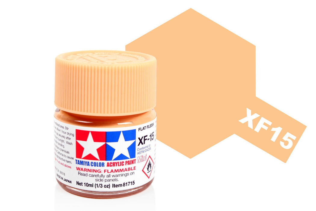 Acrylic Mini XF-15 Flat Flesh Paint