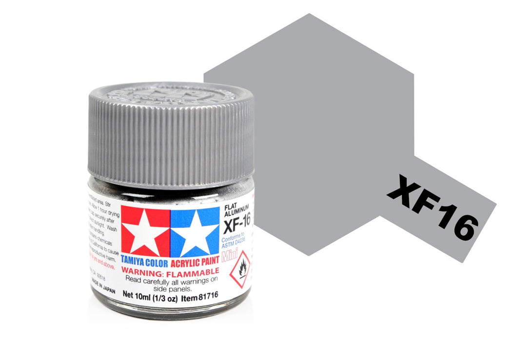 Acrylic Mini XF-16 Flat Aluminium Paint