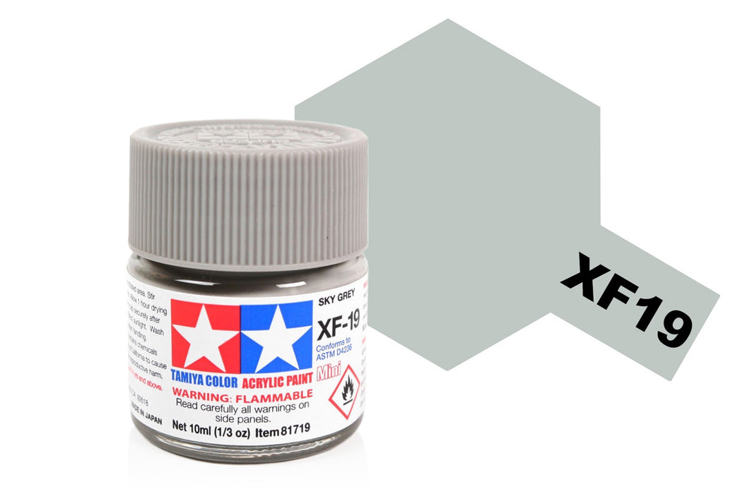 Acrylic Mini XF-19 Sky Grey Paint