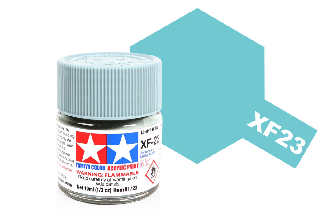 Acrylic Mini XF-23 Light Blue Paint