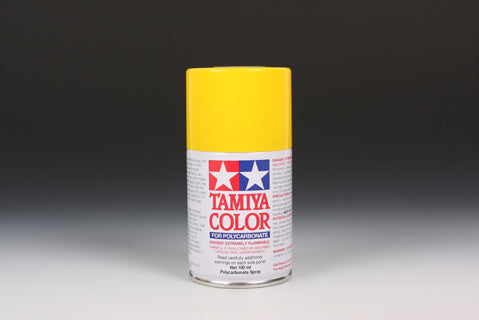 PS-6 Yellow Polycarbonate Spray Paint