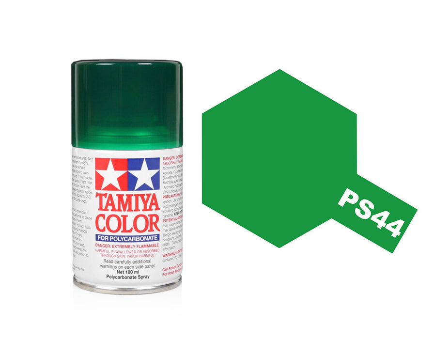 PS-44 Translucent Green Polycarbonate Spray Paint