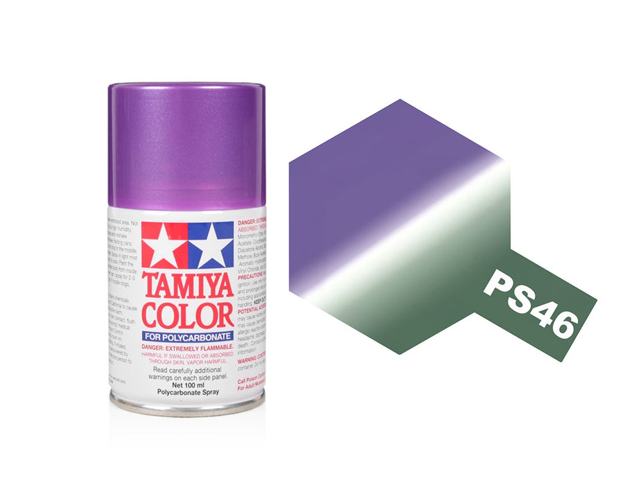 PS-46 Iridescent Purple/Green Polycarbonate Spray Paint
