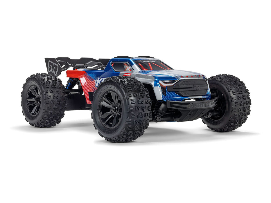 Mini Kraton 3S DSC 4x4 1/16th RTR with Batt/Chg - Red/Blue Pre Order