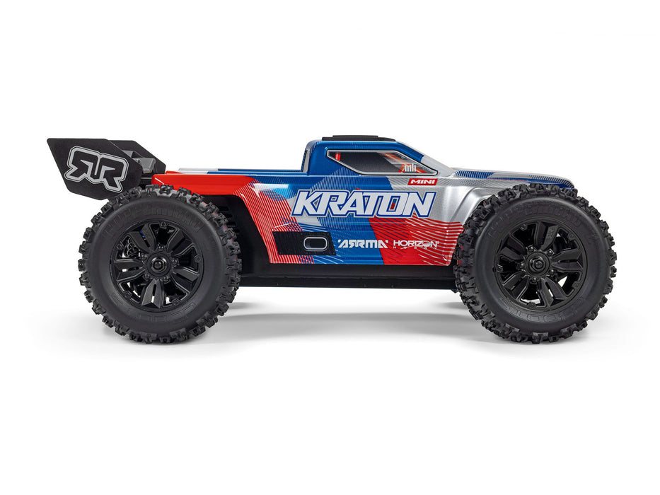 Mini Kraton 3S DSC 4x4 1/16th RTR with Batt/Chg - Red/Blue Pre Order