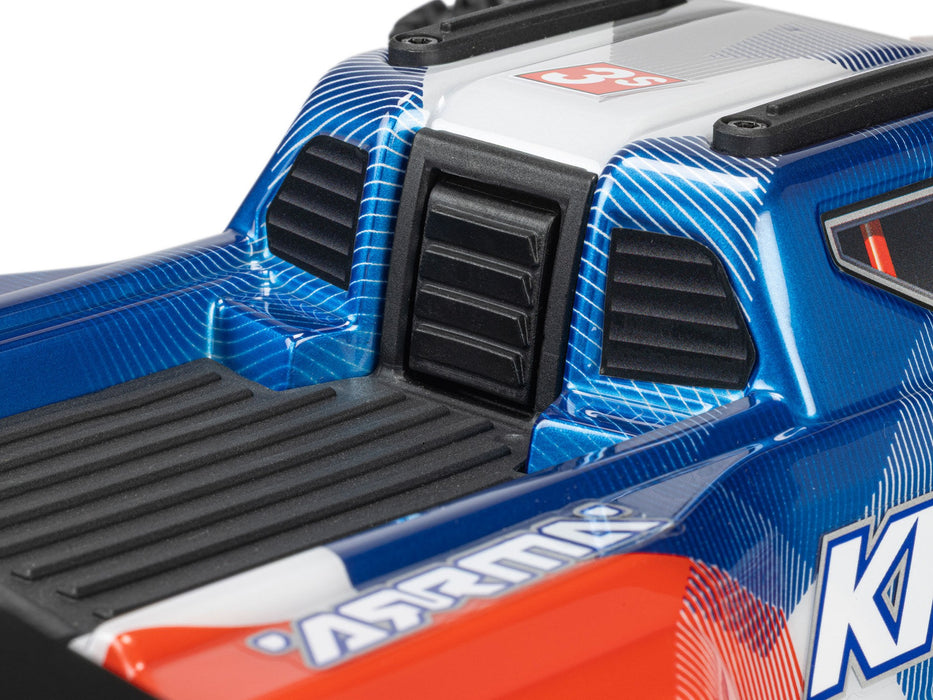 Mini Kraton 3S DSC 4x4 1/16th RTR with Batt/Chg - Red/Blue Pre Order