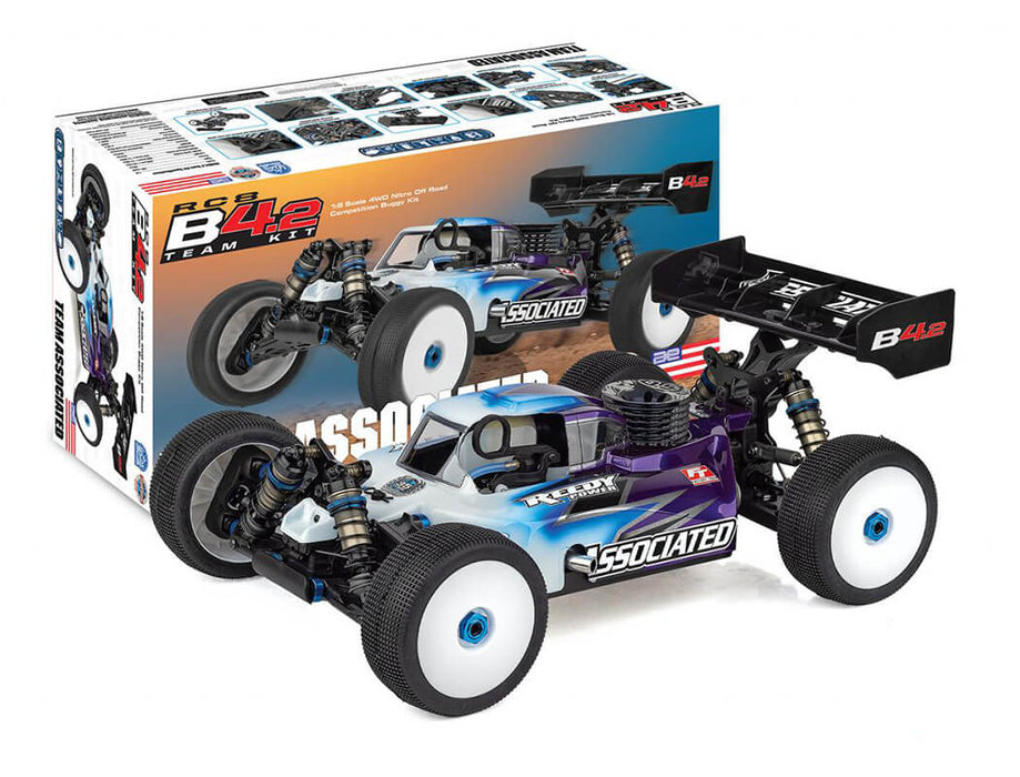 RC8B4.2 1/8th Nitro Buggy Team Kit - Pre Order
