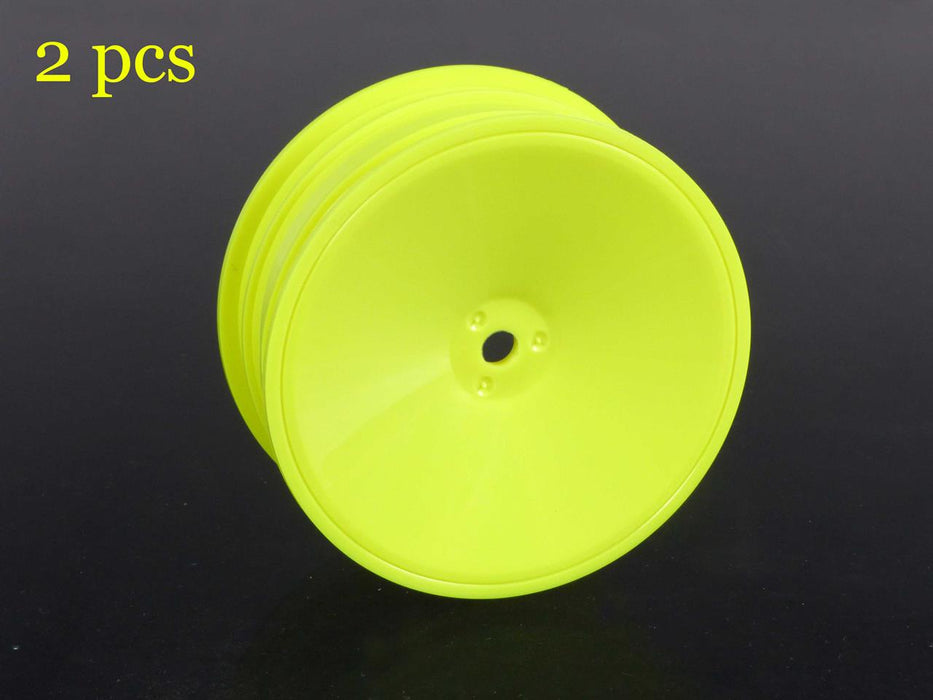 MSB1 2wd Front Wheels 2.2in 12mm Hex - Yellow