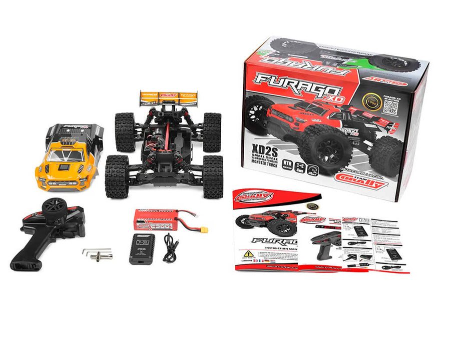 Furago XD 1/12th RTR Truck - Orange