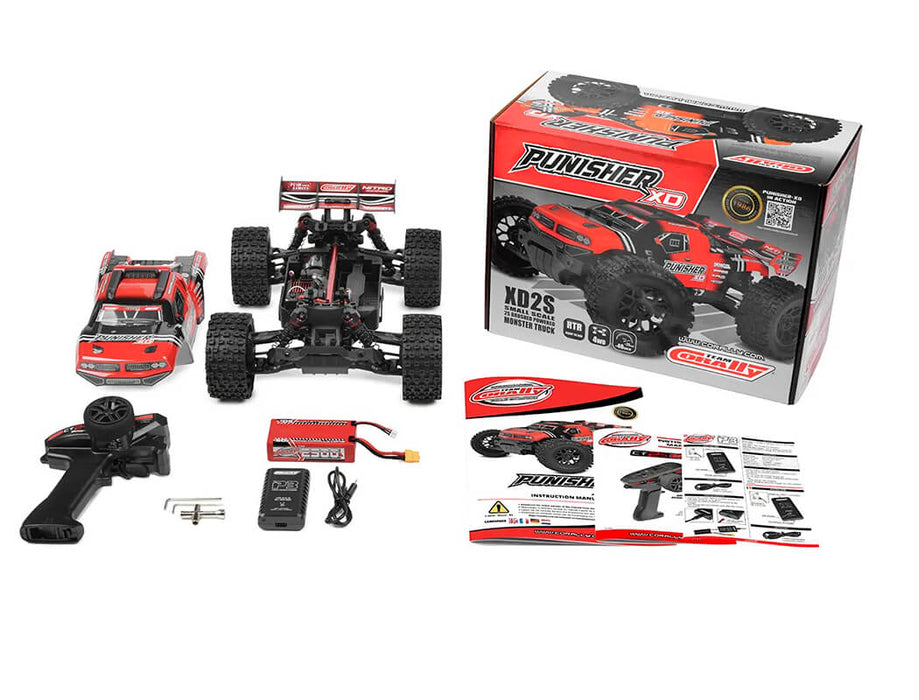 Punisher XD 1/12th RTR Truck - Green