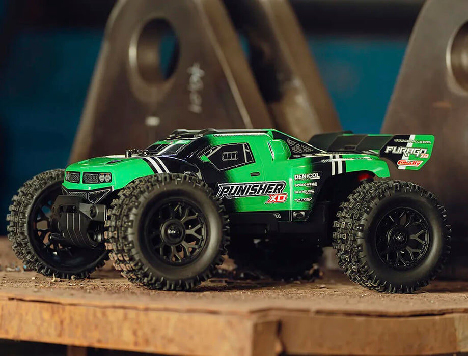 Punisher XD 1/12th RTR Truck - Green