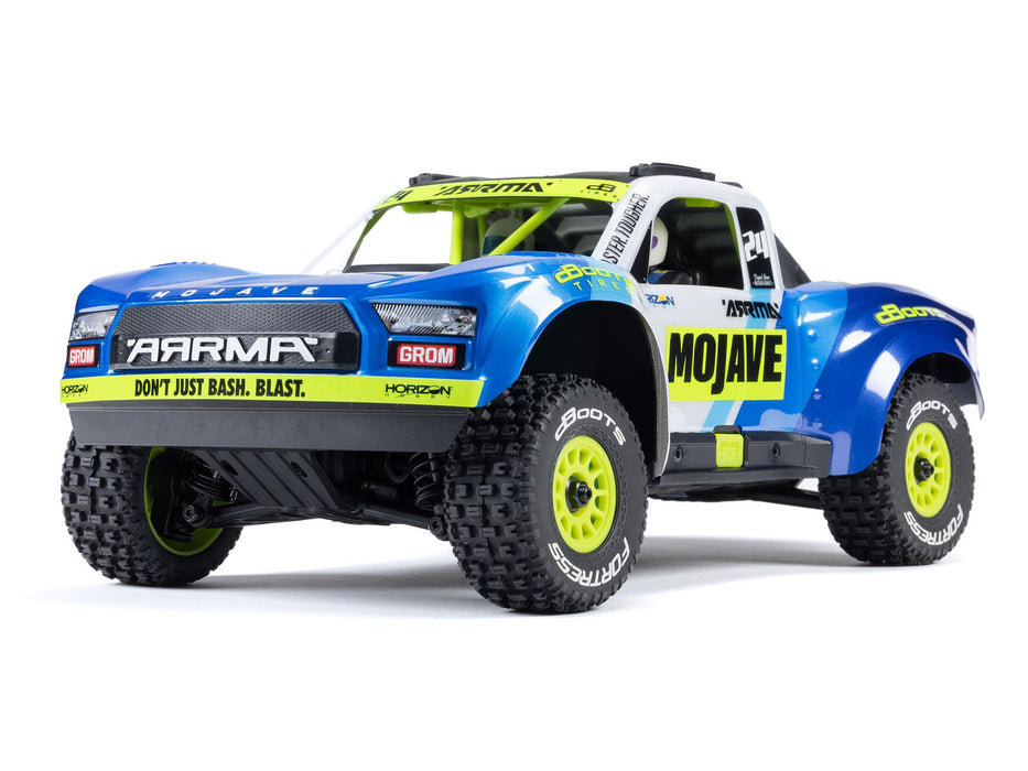 1/18th Mojave Grom Mega 4x4 DT with Battery & Charger - Blue *