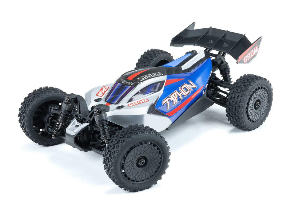 Typhon Grom 1/18th 4WD RTR Buggy - Blue/Silver
