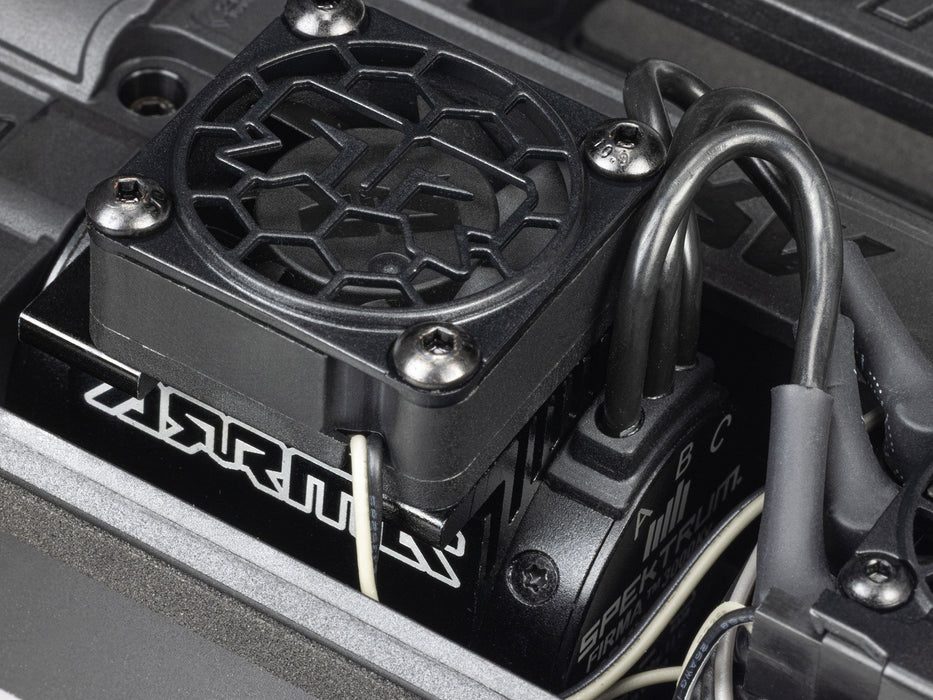 Mini Kraton 3S DSC 4x4 1/16th RTR with Batt/Chg - Teal/Pink