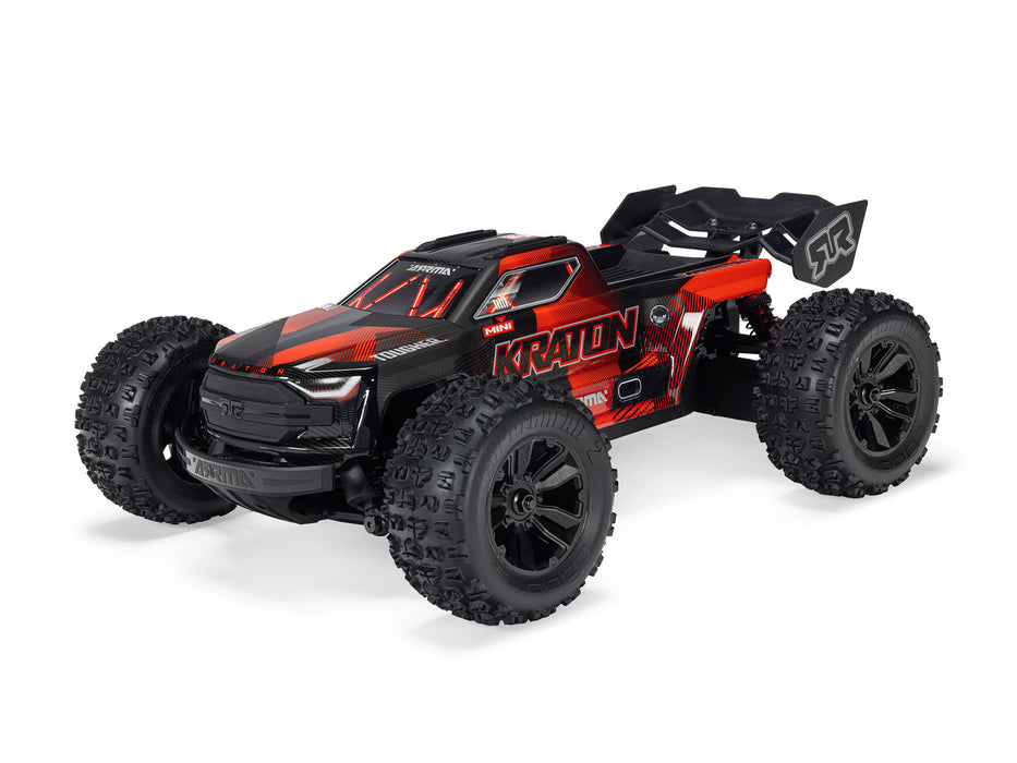 Mini Kraton 3S DSC 4x4 1/16th RTR Black/Red