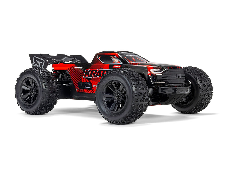 Mini Kraton 3S DSC 4x4 1/16th RTR Black/Red