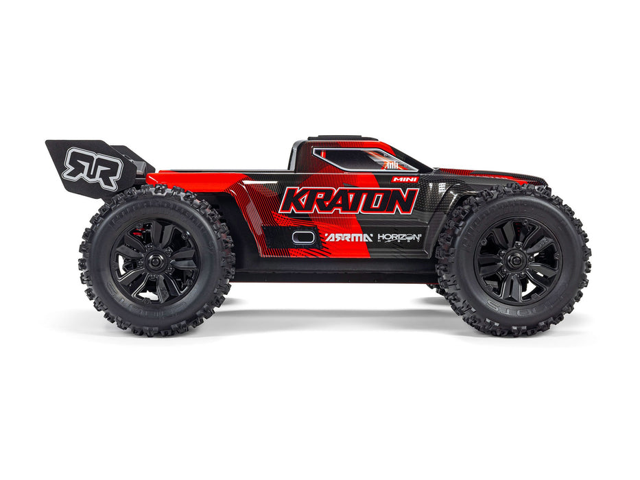 Mini Kraton 3S DSC 4x4 1/16th RTR Black/Red