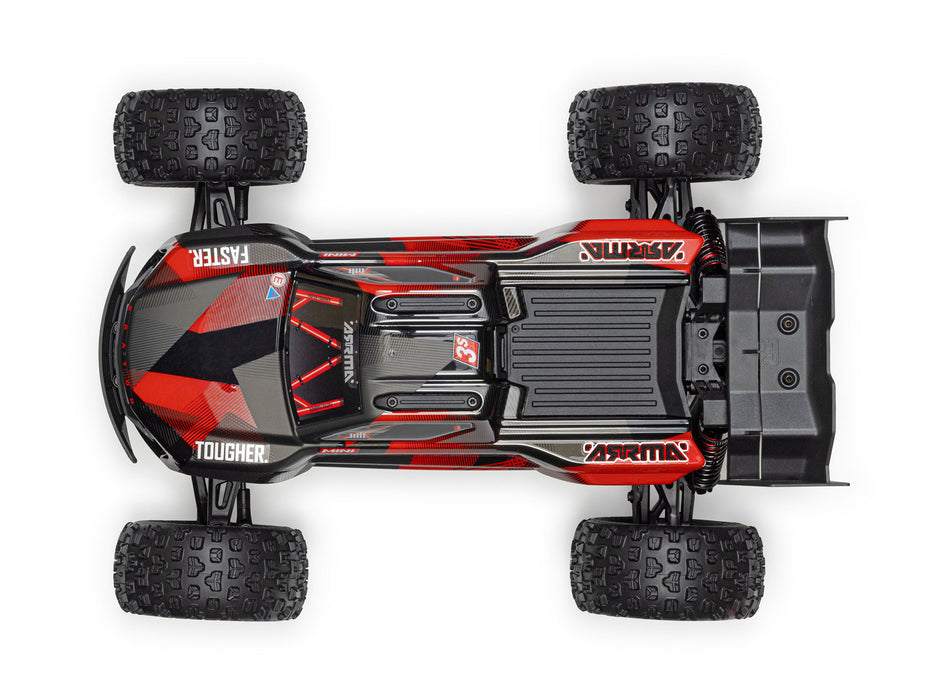 Mini Kraton 3S DSC 4x4 1/16th RTR Black/Red