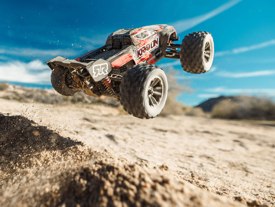 Mini Kraton 3S DSC 4x4 1/16th RTR Black/Red