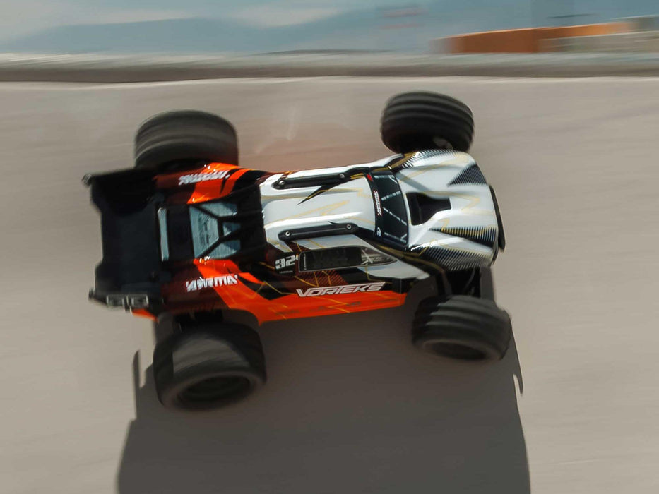 Vorteks Mega 550 4X2 ST 1/10th Electric with Charger & Battery - Orange