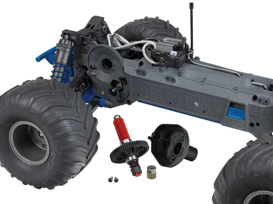 Gorgon 2wd MT 1/10th RTR No Battery/Charger - Blue