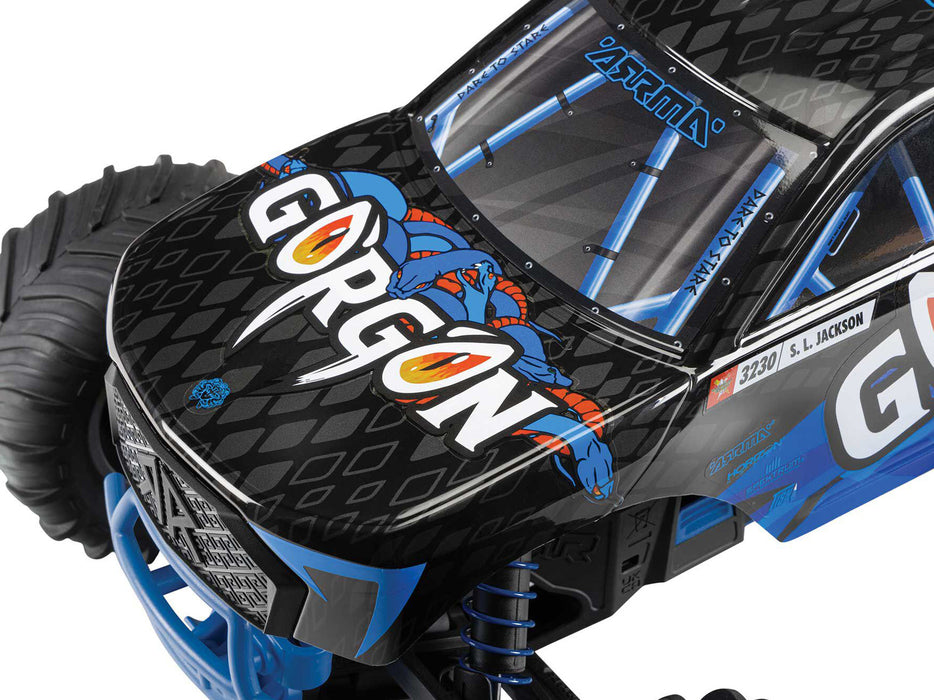 Gorgon 2wd MT 1/10th RTR No Battery/Charger - Blue *