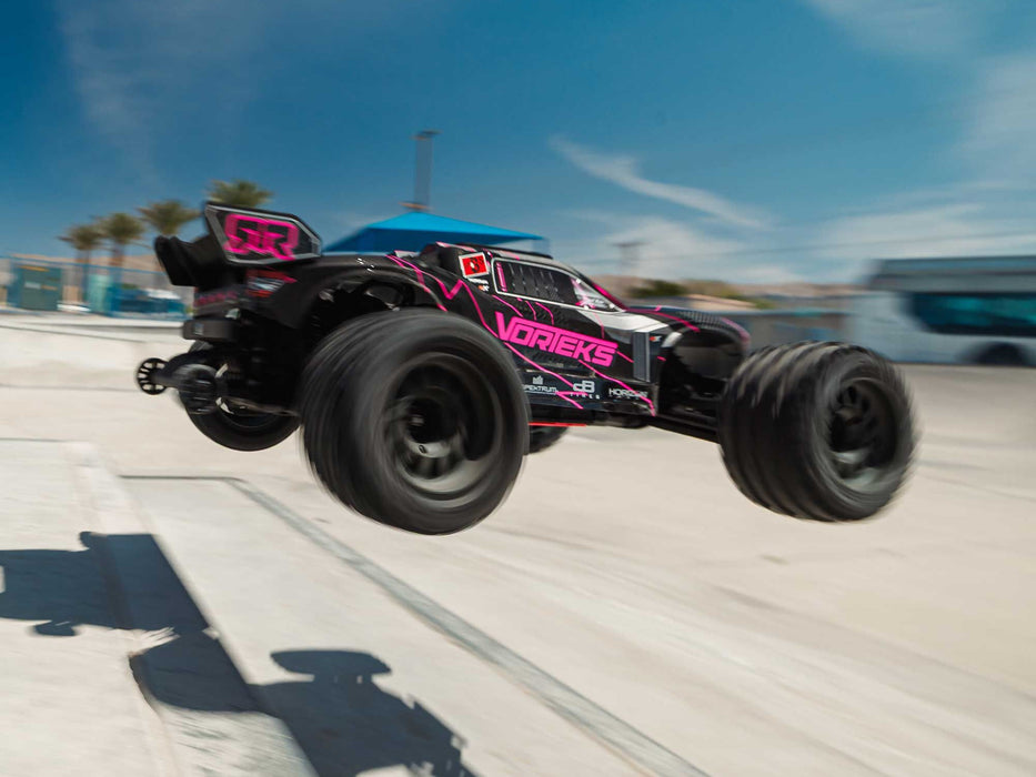 1/10th Vorteks 223S DSC 2WD RTR Brushless Stadium Truck- Pink *