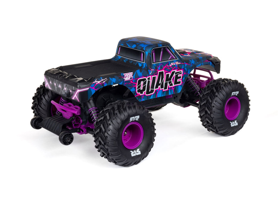 Quake 223S DSC 2wd 1/10th Brushless Monster Truck RTR - Purple