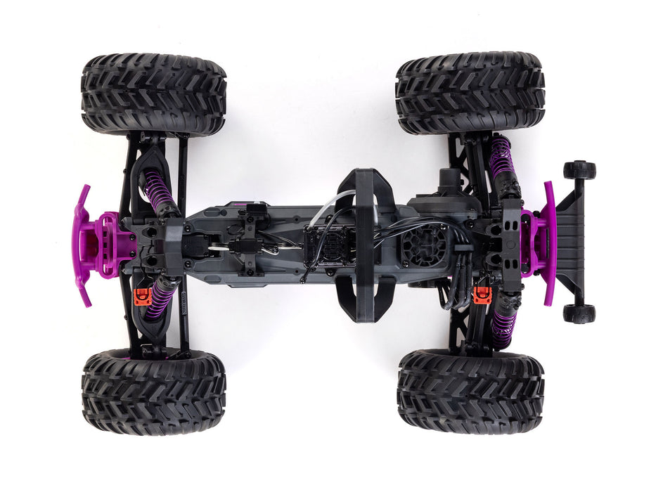 Quake 223S DSC 2wd 1/10th Brushless Monster Truck RTR - Purple