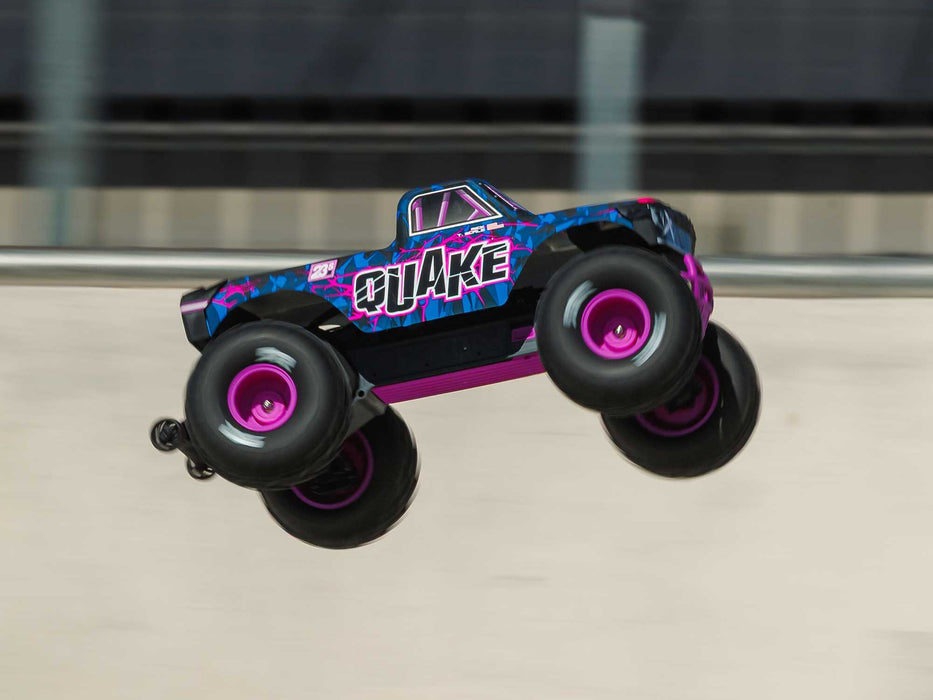 Quake 223S DSC 2wd 1/10th Brushless Monster Truck RTR - Purple