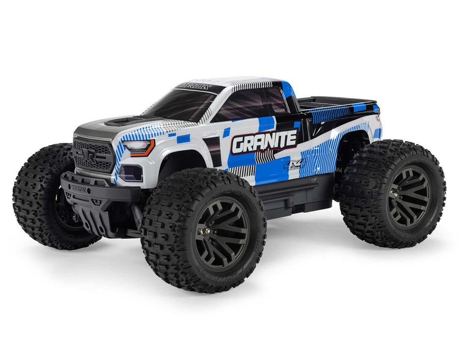 Granite Mega 665 1/10th 4X4 Monster Truck RTR - Blue *